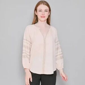 Roller Rabbit Pink Blouse
